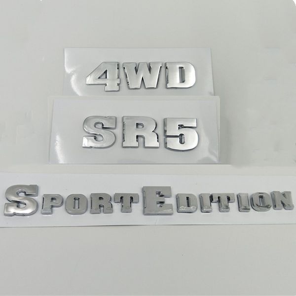 

2003-2009 for toyota 4runner sport edition sr5 4wd rear trunk lid emblem side door fender logo auto stickers