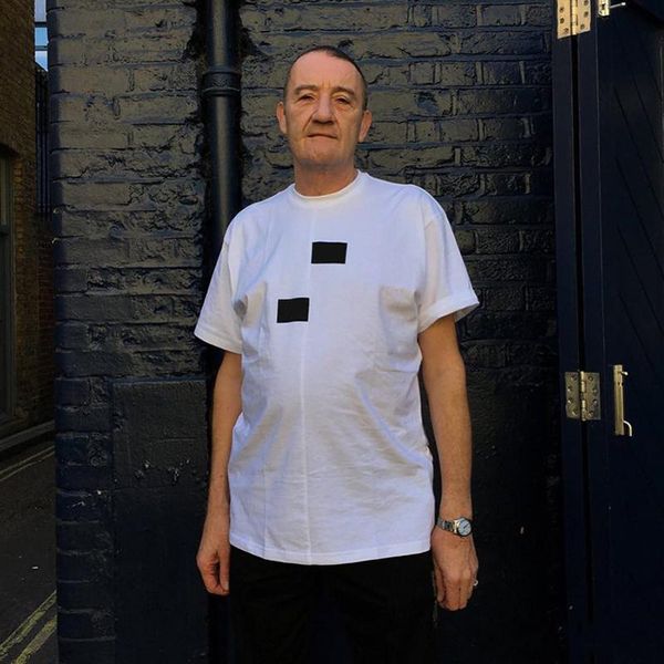 

brand new 18fw split box logo x des tee street skateboard men tee fashion short sleeved casual printed t-shirts, White;black