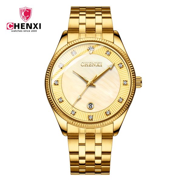 

brand gold watch business watch men's supply quartz steel men's men, Slivery;brown