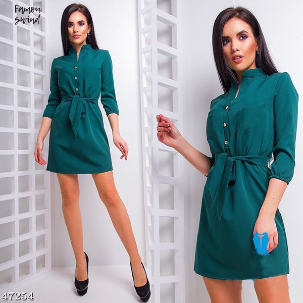 

summer womens shirt dress casual v neck 3 4 sleeve dresses elegant button belt dress with mini vestidos designer clothes, Black;gray