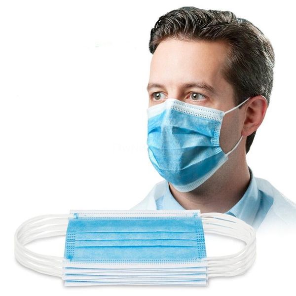 

dhl ship in stock 3 layer mouth face masks dust filter safety hood pollution mask bhug