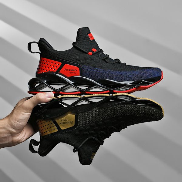 

2019 new trend blade running mens shoes men casual male sneakers women zapatos de mujer hombre plus size 47 zapatillas sneakers