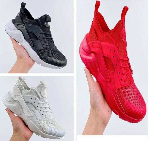 

новый huarache 4,0 1,0 классическая воздуха тройной белый черный красный мужчин, женщин huarache обувь huaraches кроссовки серые кроссовки р