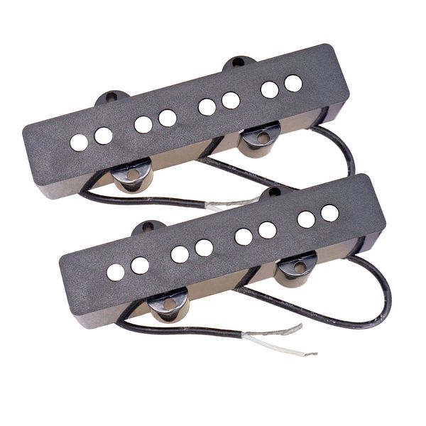 

2 pieces metal open humbucker pickups for 4 strings electric jazz bass