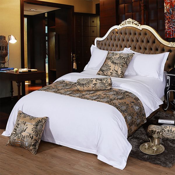 

b & b l linen cotton satin l bedding four-piece set 60 high-density high-density bed sheet quilt cover customization duvet cover