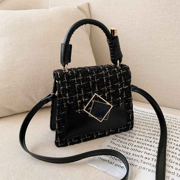 

women 2019 luxury quality shoulder messenger bag casual wool leather handbag designer version luxury wild girls