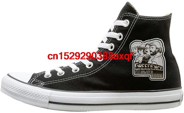 

High-top Canvas Shoes Sneaker Creedence_Clearwater-Revival Casual Walking Shoes for Mens Womens