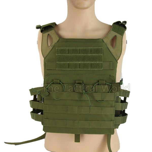 

army tactical molle combat assault plate carrier vest hunting body armor jpc plate carrier vest black tan green, Camo;black