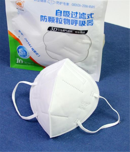 

KN95 Mask Disposable 4 ply Face Mask CE Non-Woven melt blown Masks Anti-Haze Labor Protection Folding Dust Mask DHL fast shipping