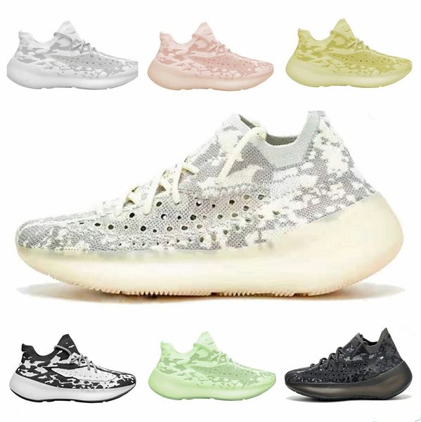 

kanye 380 v3 citrin alien black white alien green yellow pink sneakers men women outdoor fashion running shoes size 36-45