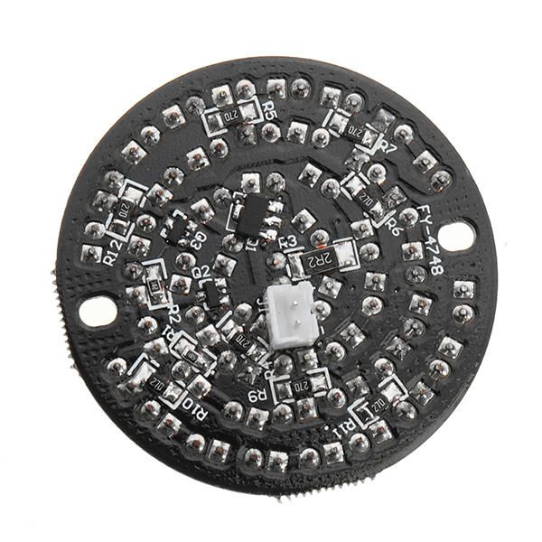 48 LED 850nm Illuminator IR Infrarot Board Nachtsicht Licht Lampe für 50