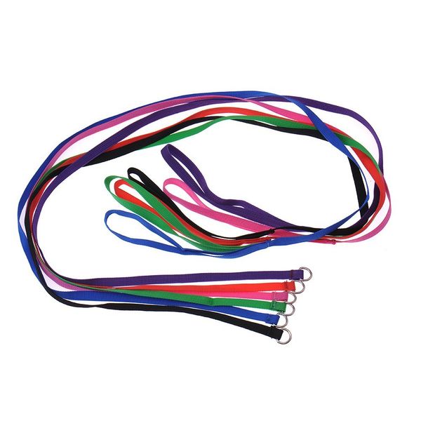 

6pcs dog slip leads leash d ring kennel nylon rope doggy daycare for dog pet animal control grooming shelter rescues