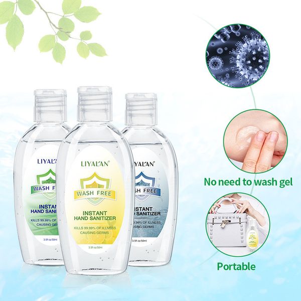 

stock hand sanitizer 30 50 100ml disposable gel hand travel mini gel portable disinfection hand soaps mma3301-d