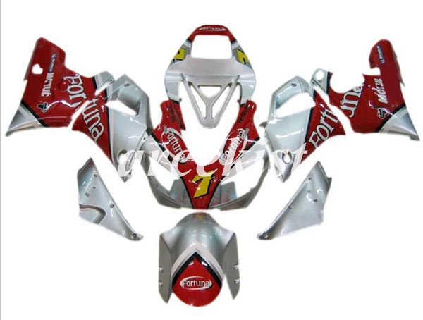 

new abs motorcycle full fairings kits fit for yamaha yzf-r1 1998 1999 98 99 bodywork set red silver