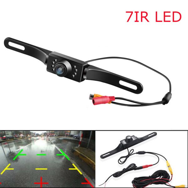 

водонепроницаемая hd широкоугольный номерного знака автомобиля заднего вида камера ночного видения