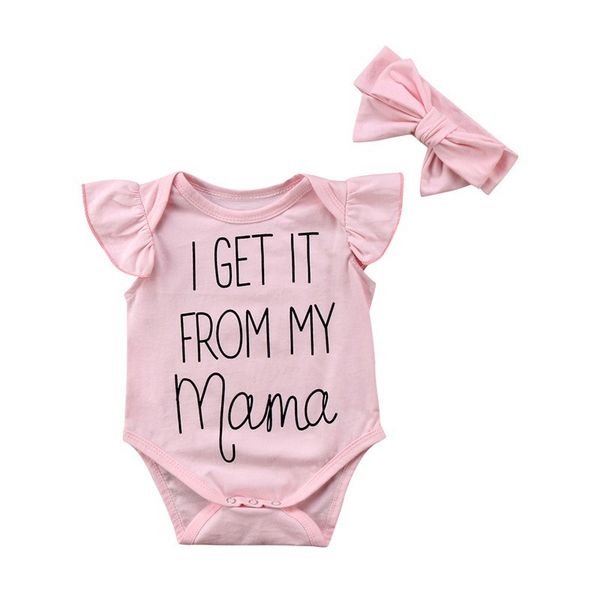 

девочка одежда лето new baby romper комбинезоны короткие комбинезоны onesie розовый лук оголовье два piece set дети bodysuit для детей e3302, White