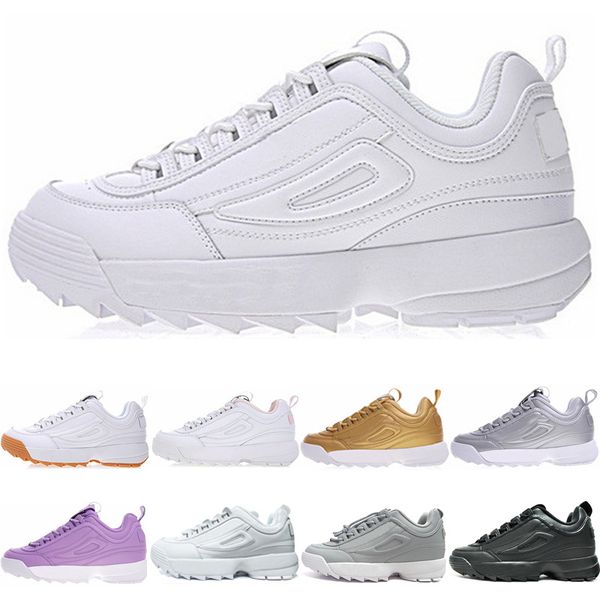 fila disruptor rosa y blancas