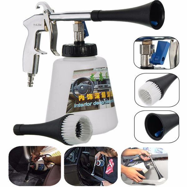 

10mm eu car high pressure washer tool interior deep cleaning gun washer cockpit car accessries