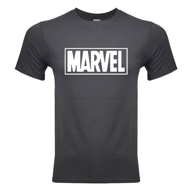 

2017 new brand marvel t shirt men tees cotton short sleeves casual men tshirt marvel t shirts ing, White;black