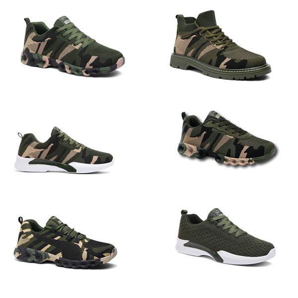 

hotsale 2020 no-brand дизайнерская обувь мужчины женщины кроссовки камуфляж army green открытый тренер сиэз 36-44 style 3015, White;red