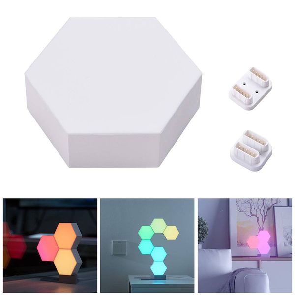 Decoração interior iluminação luzes noturnas WiFi Smart LED luz 16 milhões de cores de controle de smartphones