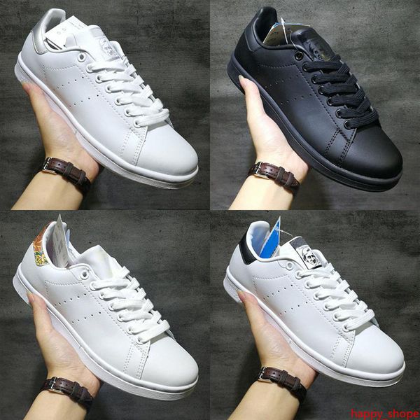 

высокое качество 2020 новый стан smith shoes brand женщины мужчины мода кроссовки кожаные superstars скейтборд штамповка белые девушки откры