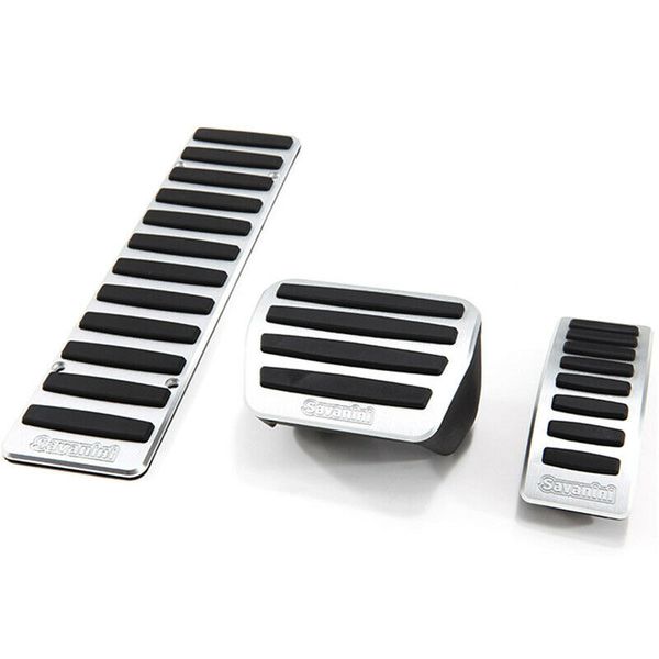

car alloy accelerator gas brake footrest pedal plate pad cover fit for skoda octavia
