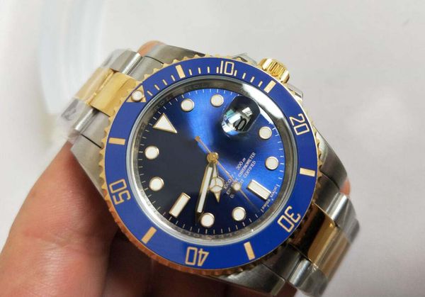 

2019 40mm 116619 quality products luxury high movement 4 116613 watch 116610 asia style 2813 automatic factory mens watch watc nrvh, Slivery;brown