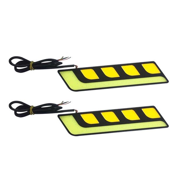 

2pcs fashion accessories ultra bright driving waterproof cob led fog lamp car daytime running lamp