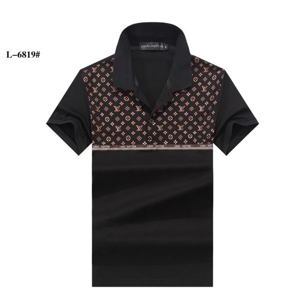 

2019 Новые мужчины дизайнеры рубашки поло мужские топы футболка мужская одежда рос