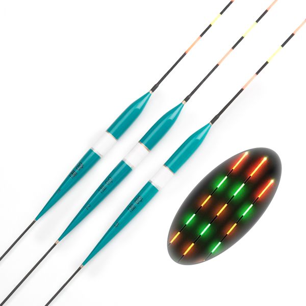 

3pcs/lot luminous electronic fishing float fishing tackle float long tail night high quality