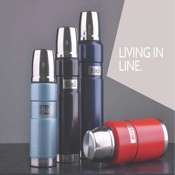 

vacuum cup stainless steel bottle thermal thermos bottle insulated tumbler outdoor travel car kettle thermos cup coffee mugs dhl free