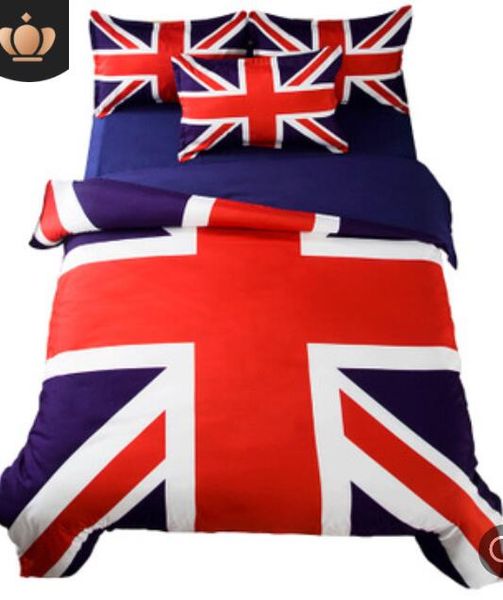 Wholesale Home Textiles Quilt Cover Pillowcase Sets American Flag