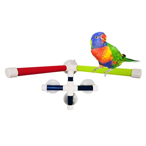 

parrot bath shower standing platform rack parrot standing shower perch parakeet bird toy bath stand rack grinding toy