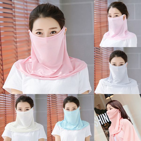 

6go6f qingchunxu 2020 ycling baff scarf bandana men's shield running mask balaclava face bandage bike scarf face headband full masks ha, Black