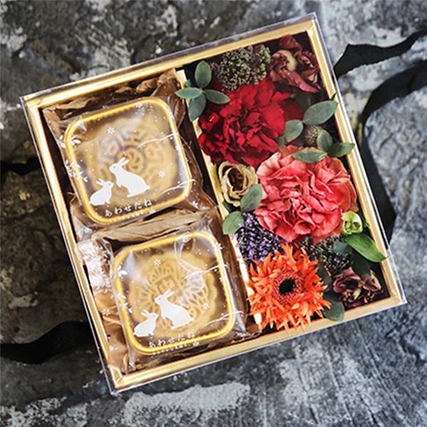 

корейский pure color square складные цветочные бумажные коробки флорист подарочная упаковка коробка партия подарочная упаковка картон