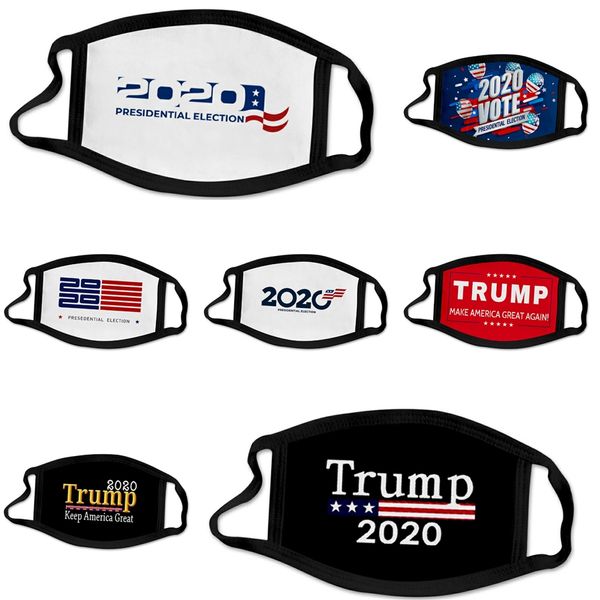 

black washable face mask mouth breathing reusable protective face mask black fashion pm2.5 cotton facemask designer trump mask #826