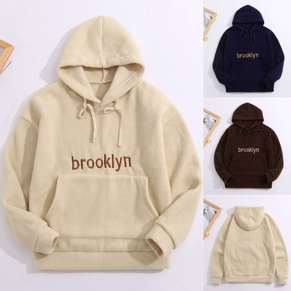 

letter print hoodies women plus size pullover womens letter print long sleeve hoodie sweatshirt hooded pullover blouse, Black