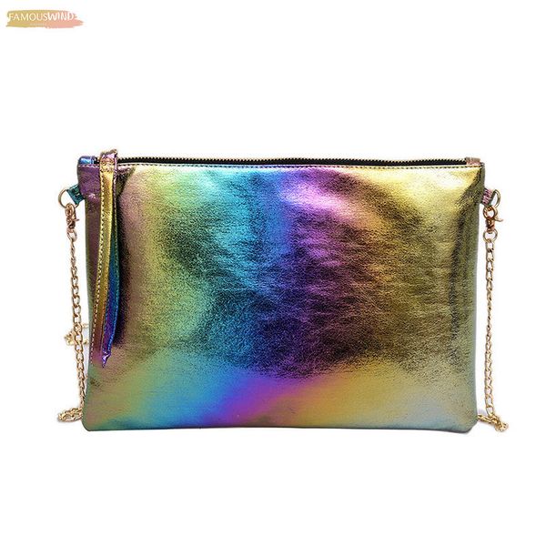 

fashion shining women envelope clutch bag pu leather womens clutches messenger bag for female crossbody bags color wallet