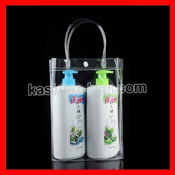 

10pcs/lot) waterproof transparent clear cosmetic shopping pvc bag