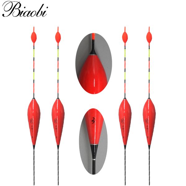 

4pcs carp fishing line bobber group composite material for fish tackle vertical fishing accessories water bob