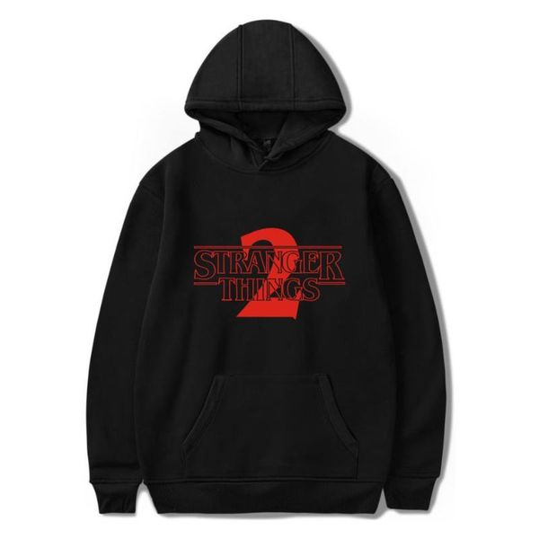 

season 2 men hoodies horror series montauk 2 sweatshirts pullover hoodies men/women, Black
