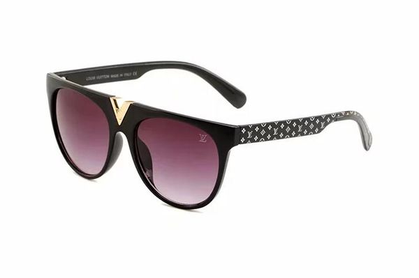 

1pcs classic pilot sunglasses designer brand mens womens sun glasses eyewear gold metal grglass lenses brown case 5328, White;black
