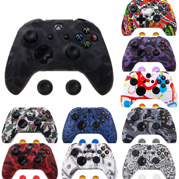 

vnyom case shell soft touch faceplate upper front handle grip replacement rails cover side for xbox one slim one s controller repair