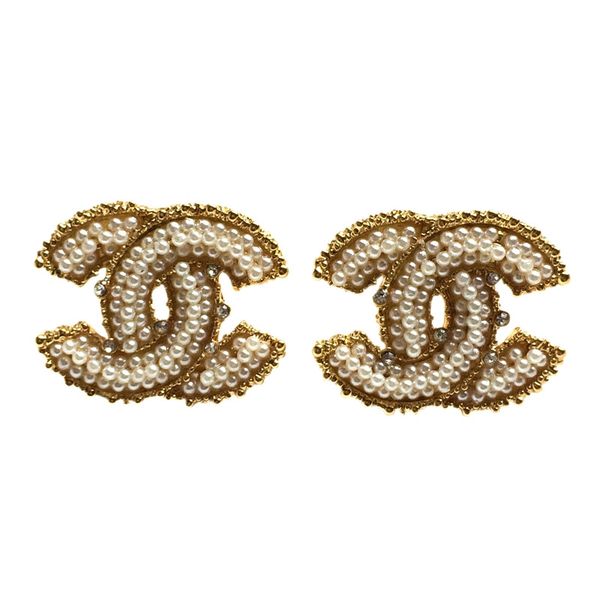 

оптовая продажа письма дизайнер серьги уха шпильки золото серебро бренд серьги для женщин мужчин свадьба роскошные ювелирные изделия подарок, Black;white