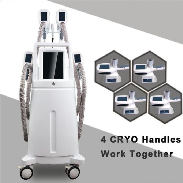 

price cryo fat ing machine cryolipolysis 4 handles can work together cryo body slimming machine