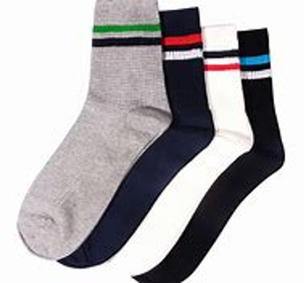 

men's socks, odor proof, sweat proof, young people, letter pattern socks. the fifty-fourth category.low cotton, Black