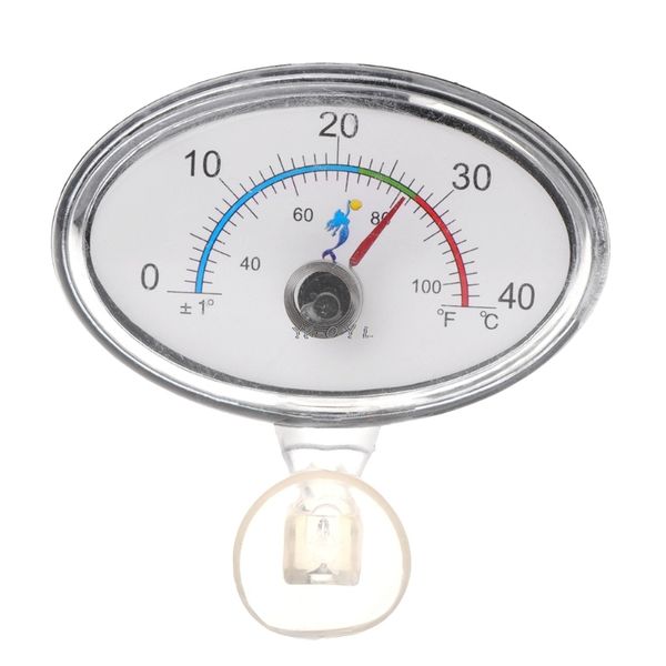 

aquarium thermometer pointer fish tank temperature dial submersible suction cup