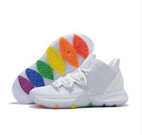 

new kyrie 5 men's basketball shoes yellow red designer mr. krabs sandy cheeks sports sneakers cj6951-700-600-300 cj6953-600-100