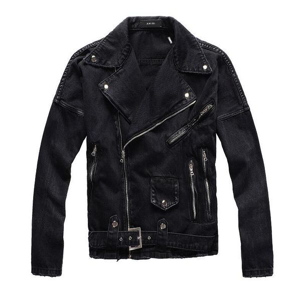 

design design brand 2020 men's denim jacket clothing denim jacket fashion men's thin spring coat men's denim#j1, Black;brown